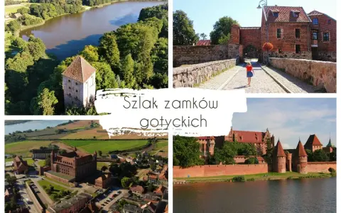 Krzyżackie zamki na Pomorzu: Malbork, Gniew i inne. Odkryj szlak gotyckich twierdz.