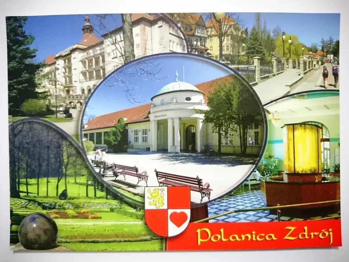 Urocze Polanica Zdr&oacute;j atrakcje: park, pijalnia, zabytkowe budynki i wnętrza.